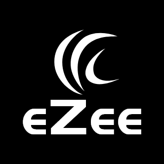 eZee Logo monotone white